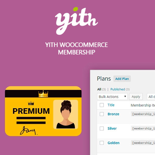 افزونه عضویت ویژه ووکامرس | YITH WooCommerce Membership Premium