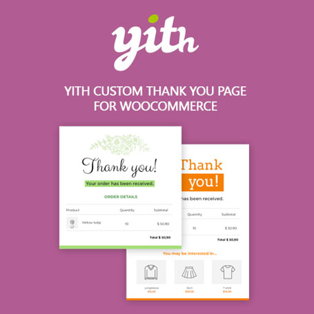 افزونه صفحه تشکر از پرداخت سفارش ووکامرس | YITH WooCommerce Custom Thank You Page