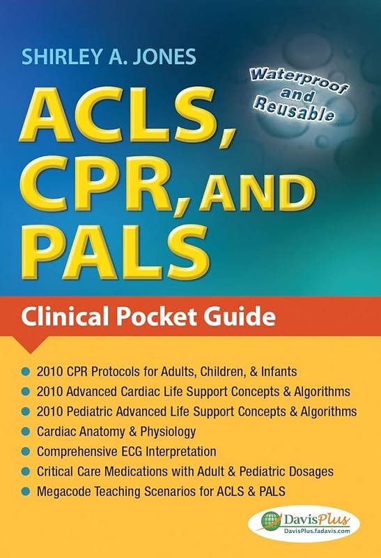 دانلود کتاب ACLS, CPR, and PALS: Clinical Pocket Guide