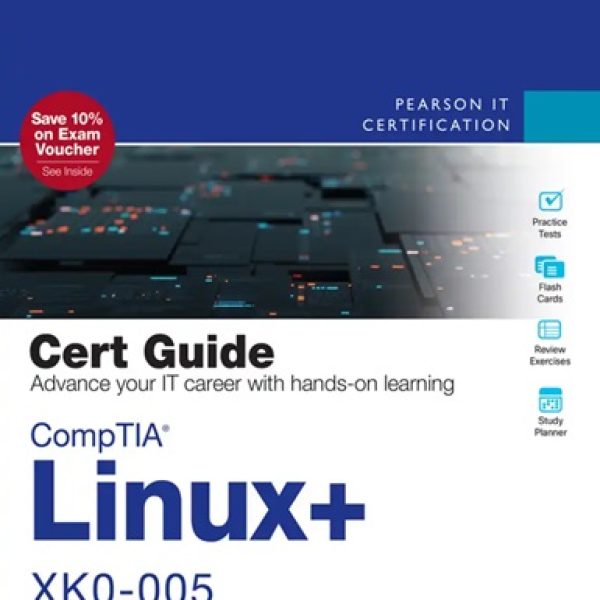 دانلود کتاب CompTIA Linux+ XK0-005 Cert Guide