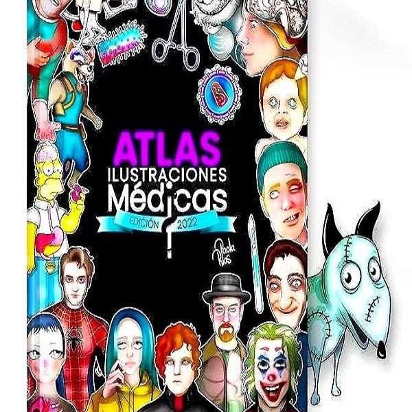 دانلود کتاب Atlas Ilustraciones Médicas -Atlas Azul-. Editorial Médica Sketch Med.