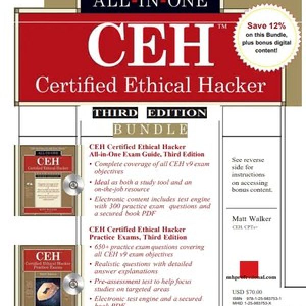 دانلود کتاب CEH Certified Ethical Hacker Bundle, Third Edition