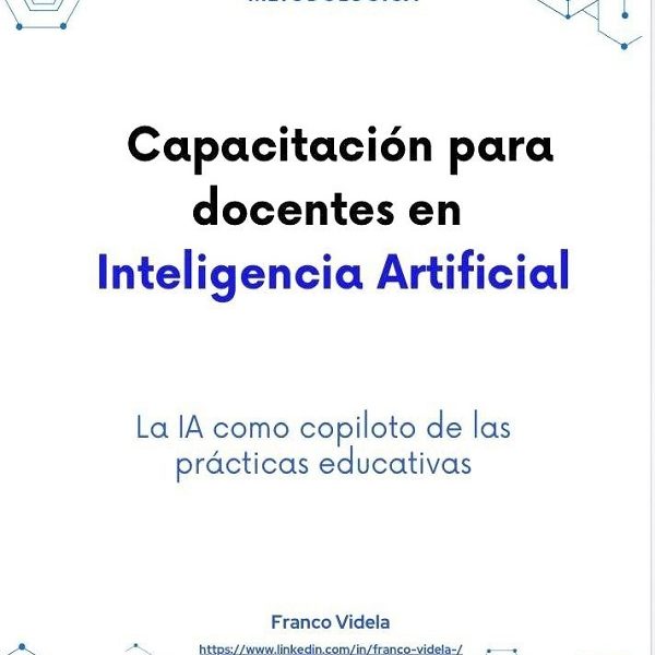 دانلود کتاب Capacitación para Docentes en Inteligencia Artificial