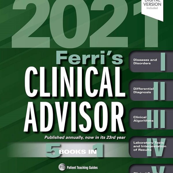 دانلود کتاب Ferri’s Clinical Advisor 2021: 5 Books in 1
