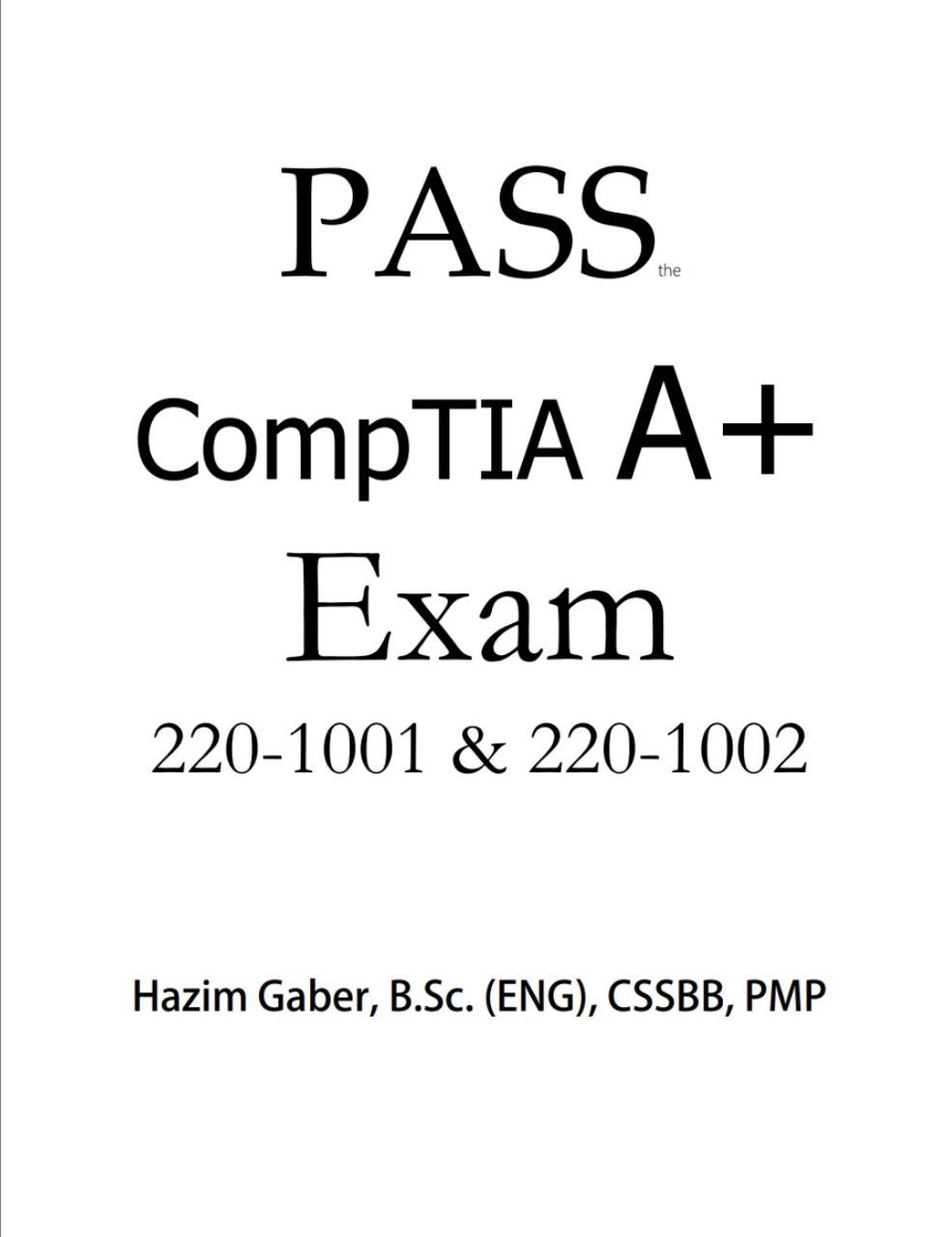دانلود کتاب 220-1002 & 220-1001 Pass CompTIA A+ exam