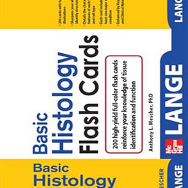 دانلود کتاب Lange Basic Histology Flash Cards