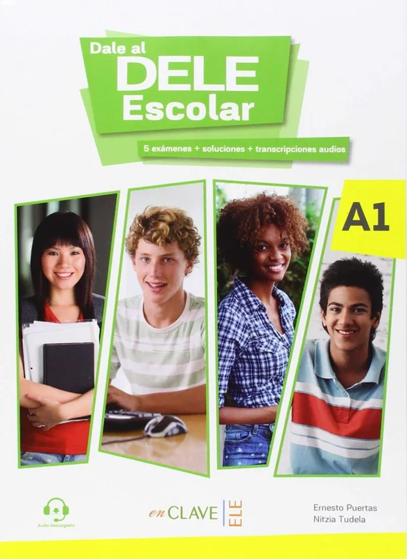 خرید و دانلود نسخه کامل کتاب ¡Dale al DELE Escolar! A1 کتاب دانش آموز به همراه فایل صوتی و جواب