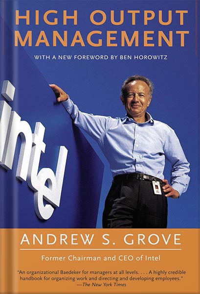 خرید و دانلود نسخه کامل کتاب High Output Management by Andrew S. Grove PDF