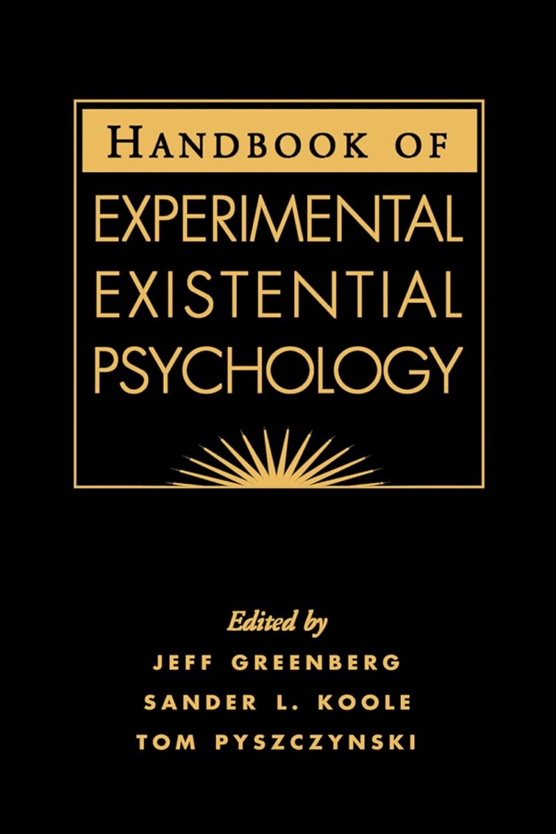 دانلود کتاب Handbook of Experimental Existential Psychology 1st Edition