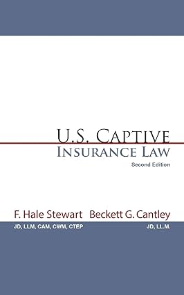 خرید و دانلود کتاب U.S. Captive Insurance Law