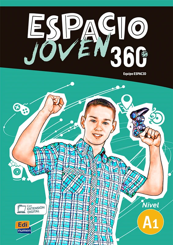 خرید و دانلود نسخه کامل کتاب Espacio Joven 360 Nivel A1 کتاب دانش آموز به همراه فایل صوتی + کتاب کار به همراه فایل صوتی و ویدیو