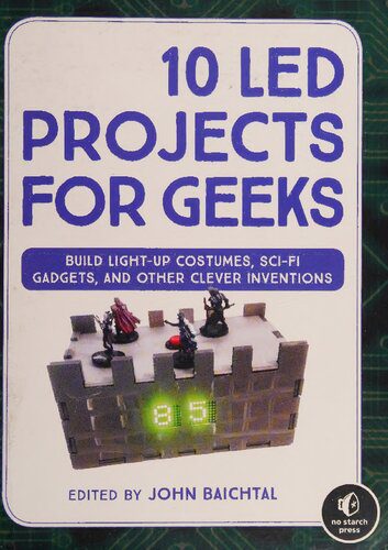 خرید و دانلود نسخه کامل کتاب 10 LED Projects for Geeks