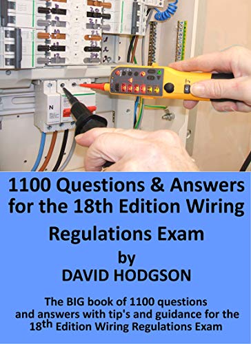 خرید و دانلود نسخه کامل کتاب 1100 Questions and Answers for the 18th Edition Wiring Regulations Exam – + Pdf