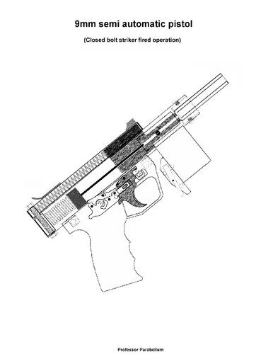 خرید و دانلود نسخه کامل کتاب 9mm Semi-Automatic Closed-Bolt Pistol – Practical Scrap Metal Small Arms Volume 13