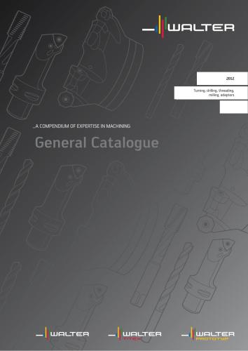 خرید و دانلود نسخه کامل کتاب A compendium of expertise in machining. General Catalogue. 2012