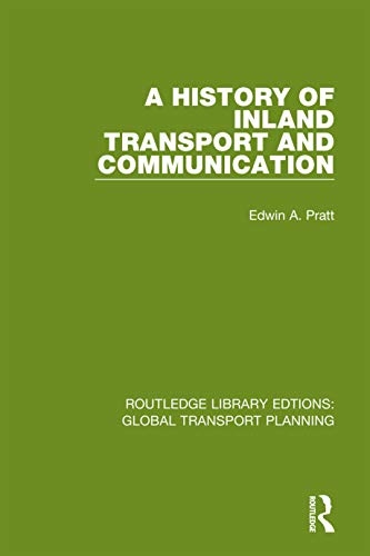 دانلود کتاب A History of Inland Transport and Communication