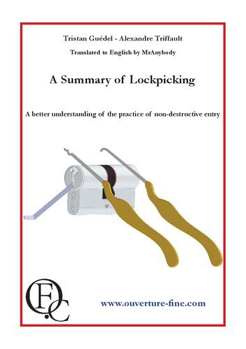 خرید و دانلود نسخه کامل کتاب A Summary of Lockpicking – OFC Guide to Lockpicking in 3D