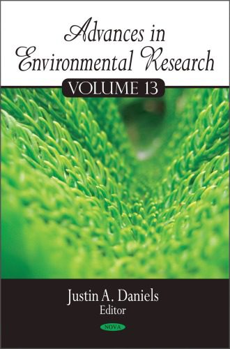 خرید و دانلود نسخه کامل کتاب Advances in Environmental Research, Volume 13