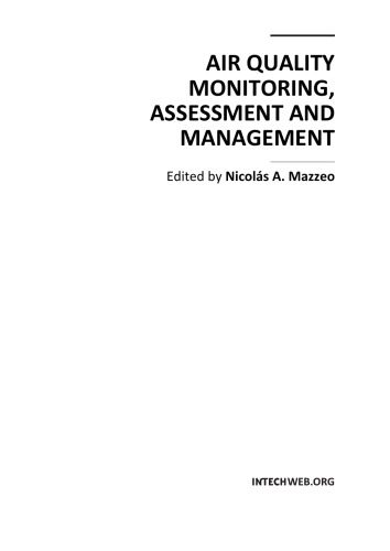 خرید و دانلود نسخه کامل کتاب AIR QUALITY MONITORING, ASSESSMENT AND MANAGEMENT