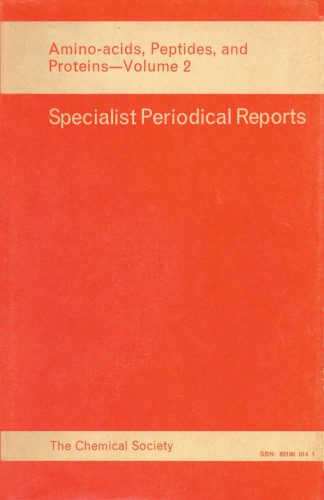 خرید و دانلود نسخه کامل کتاب Amino Acids, Peptides and Proteins (SPR Amino Acids, Peptides, and Proteins (RSC)) (Vol 2)