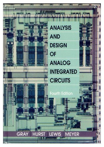 خرید و دانلود نسخه کامل کتاب Analysis and Design of Analog Integrated Circuits (4th Edition)