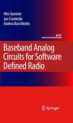 خرید و دانلود نسخه کامل کتاب Baseband Analog Circuits for Software Defined Radio (Analog Circuits and Signal Processing)