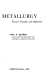 خرید و دانلود نسخه کامل کتاب Basic engineering metallurgy; theories, principles, and applications BY Keyser – Pdf