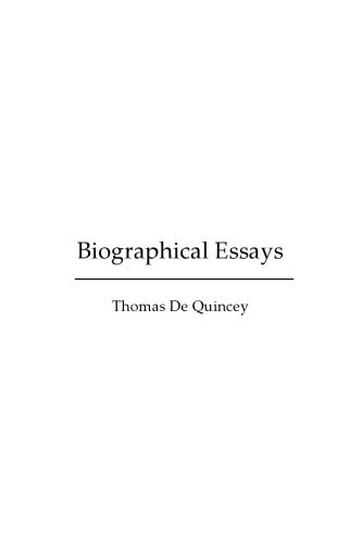 خرید و دانلود نسخه کامل کتاب Biographical Essays