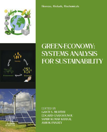 خرید و دانلود نسخه کامل کتاب Biomass, Biofuels, Biochemicals: Green-Economy: Systems Analysis for Sustainability