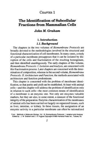 خرید و دانلود نسخه کامل کتاب Biomembrane Protocols: I. Isolation and Analysis