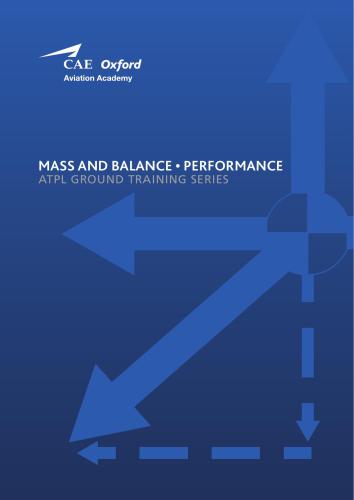خرید و دانلود نسخه کامل کتاب CAE Oxford Aviation Academy. ATPL Book 6 Mass and Balance, Performance