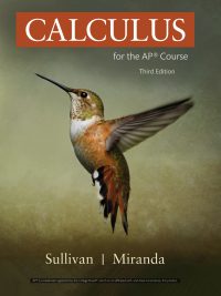 خرید و دانلود نسخه کامل کتاب Calculus for the AP® Course (3rd Edition) BY Sullivan And Miranda – + pdf