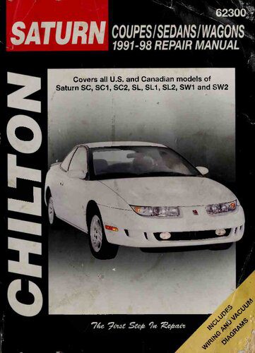 خرید و دانلود نسخه کامل کتاب Chilton’s General Motors Cavalier/Sunbird/Skyhawk/Firenza 1982-94 Repair Manual