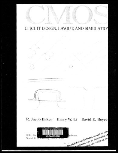 خرید و دانلود نسخه کامل کتاب CMOS Circuit Design, Layout, and Simulation, First Edition