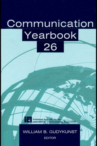 خرید و دانلود نسخه کامل کتاب Communication Yearbook 26