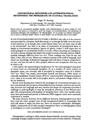 خرید و دانلود نسخه کامل کتاب Conventional Metaphors and Anthropological Metaphysics: The problematic of Cultural Translation