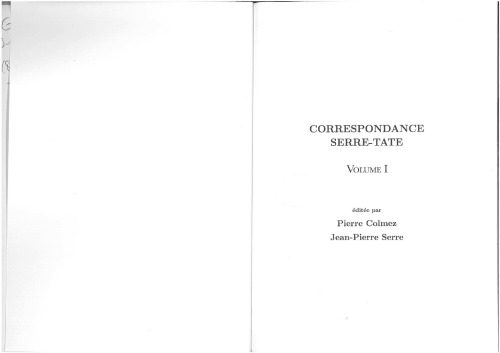 خرید و دانلود نسخه کامل کتاب Correspondance Serre-Tate