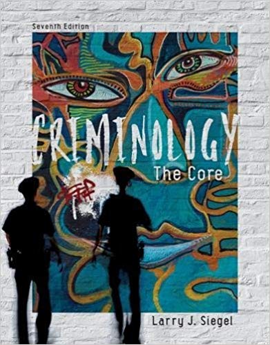 خرید و دانلود نسخه کامل کتاب Criminology: The Core 7th Edition