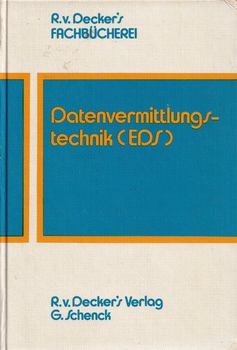 خرید و دانلود نسخه کامل کتاب Datenvermittlungstechnik (EDS)