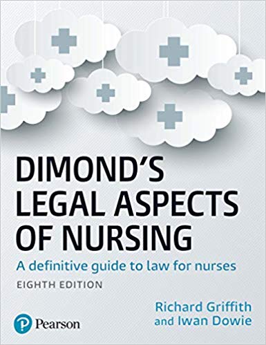 دانلود کتاب Dimond’s Legal Aspects of Nursing 8th edition