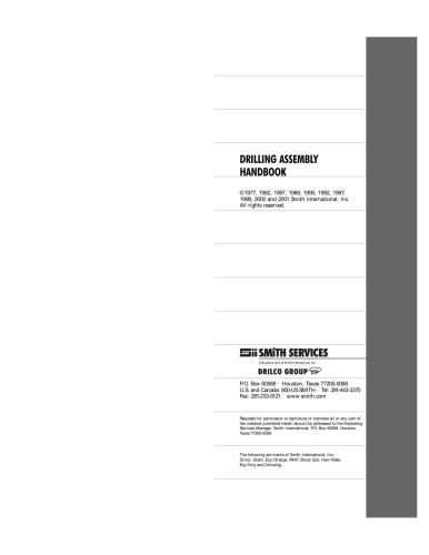 خرید و دانلود نسخه کامل کتاب Drilling Assembly Handbook