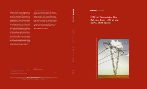 خرید و دانلود نسخه کامل کتاب epri ac transmission line reference book – 200 kv and above