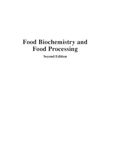 خرید و دانلود نسخه کامل کتاب Food biochemistry and food processing