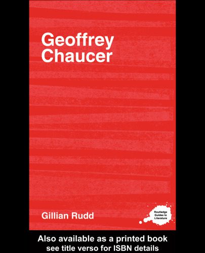 خرید و دانلود نسخه کامل کتاب Geoffrey Chaucer: A Sourcebook (Complete Critical Guide to English Literature)
