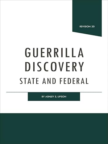 خرید و دانلود نسخه کامل کتاب Guerrilla Discovery BY Lipson – Pdf