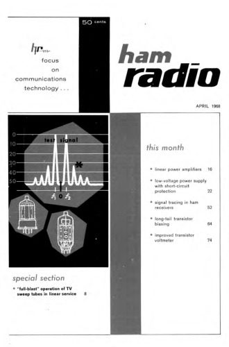 خرید و دانلود نسخه کامل کتاب Ham Radio Magazine – April 1968