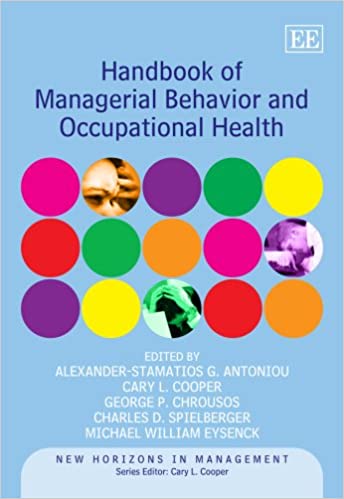 دانلود کتاب Handbook of Managerial Behavior and Occupational Health New Horizons in Management