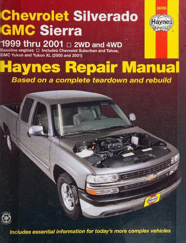 خرید و دانلود نسخه کامل کتاب Haynes Chevrolet Silverado & GMC Sierra Automotive Repair Manual