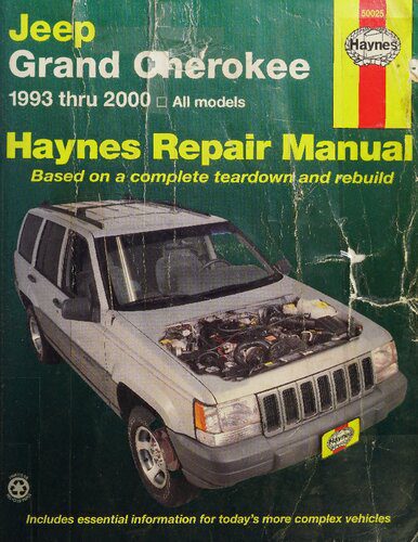خرید و دانلود نسخه کامل کتاب Haynes Jeep Grand Cherokee 1993 thru 2000 Automotive Repair Manual