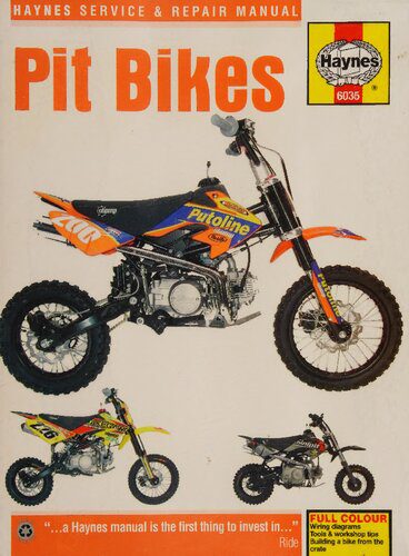 خرید و دانلود نسخه کامل کتاب Haynes Pit Bikes Service and Repair Manual